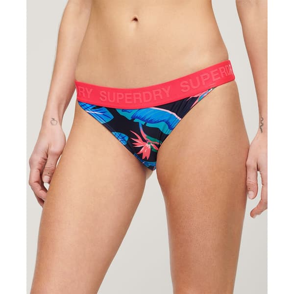 Superdry Logo Classic Bikini Botten Flerfärgad XL Kvinna