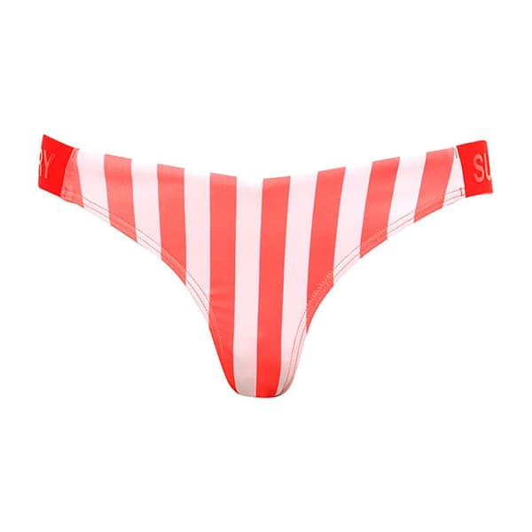 Superdry Cheeky Bikini Botten Rosa XL Kvinna