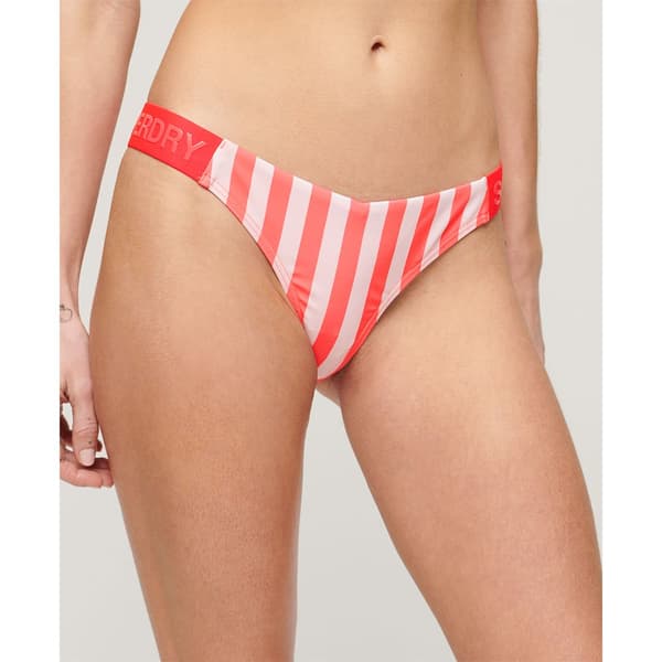 Superdry Cheeky Bikini Botten Rosa XL Kvinna