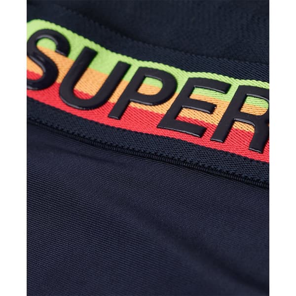 Superdry Logo Classic Bikinitrusser Blå L Kvinde