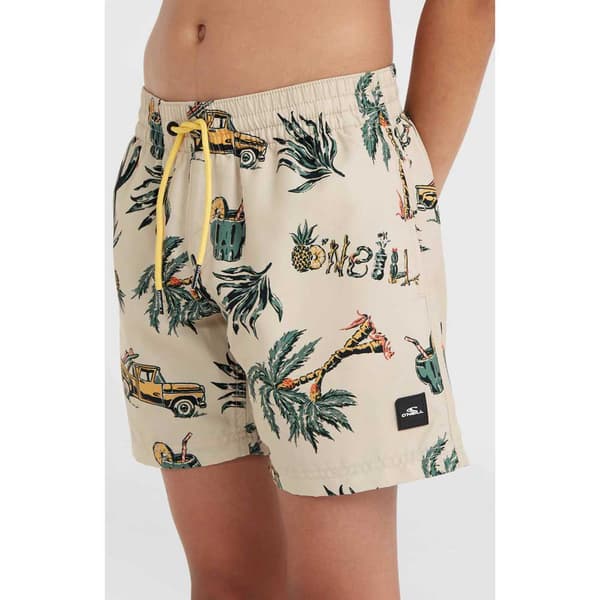 O´neill Mix&match Cali Print 13´´ Badbyxor Beige 9-10 Years Pojke