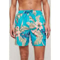 Miniatyrbillede 1 af 5: Superdry Hawaiian Print 17´´ Badebukser Blå S Mand