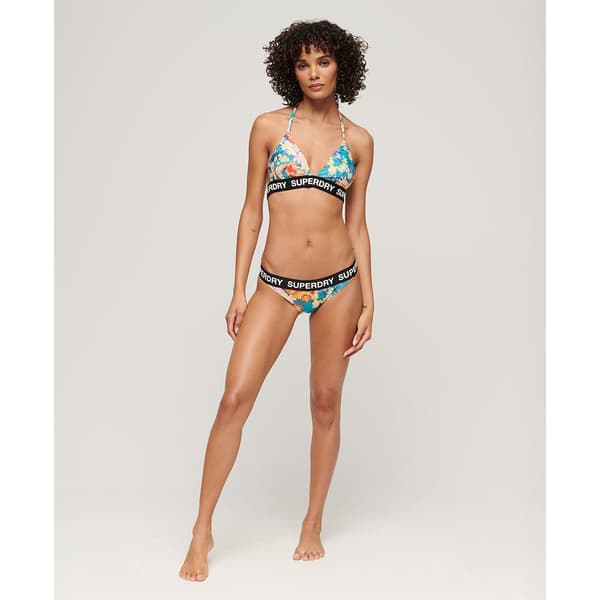 Superdry Logo Classic Bikini Botten Flerfärgad XL Kvinna