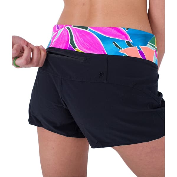 Hurley Isla 2.5´´ Badbyxor Svart M Kvinna