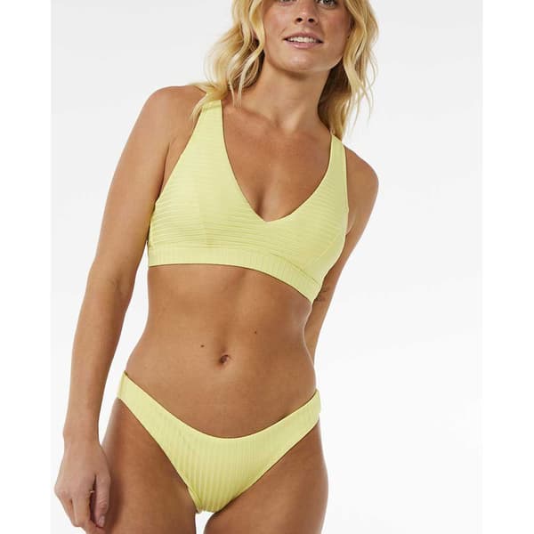 Rip Curl Premium Surf D-dd Deep V Bikinitop Gul 2XS Kvinde