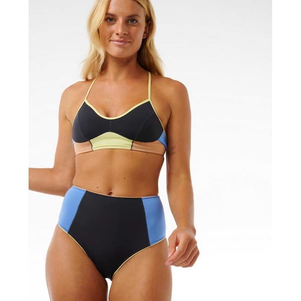 Rip Curl Mirage Ultimate High Bikini Botten Blå M Kvinna
