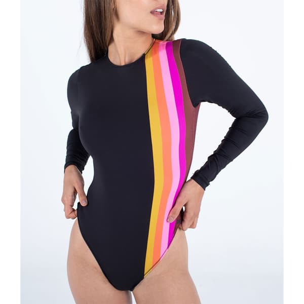 Hurley Fiji Fantasy Tie Back Badetøj Rosa XS Kvinde