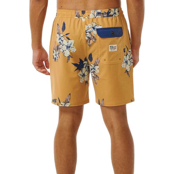 Rip Curl Aloha Hotel Volley Badebukser Gul M Mand