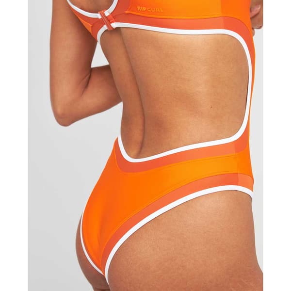 Rip Curl Vv Border Biding Badetøj Orange M Kvinde