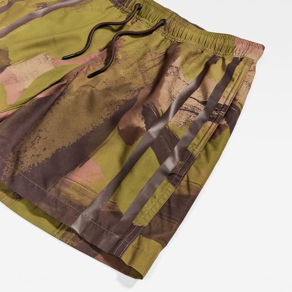 G-star Dirik Camo Ao Badebukser Grøn,Brun S Mand