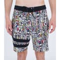 Miniatyrbillede 1 af 3: Hurley Phantom Eco 25th S1 Block Party 18´´ Badebukser Flerfarvet 31 Mand