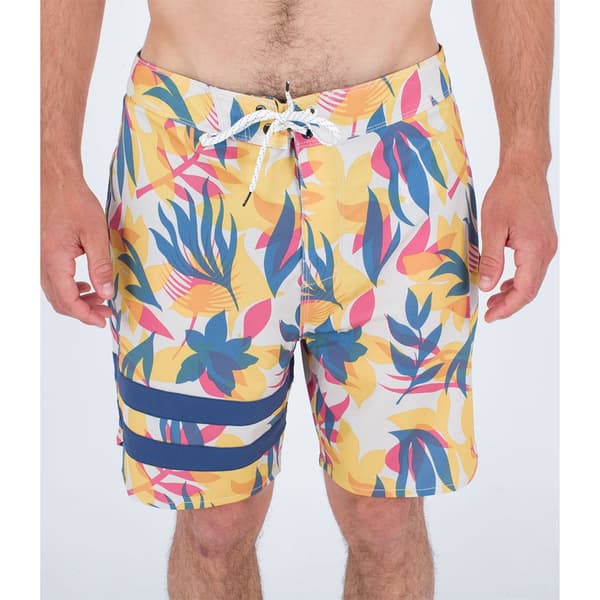 Hurley Phantom Block Party 18´´ Badebukser Flerfarvet 34 Mand