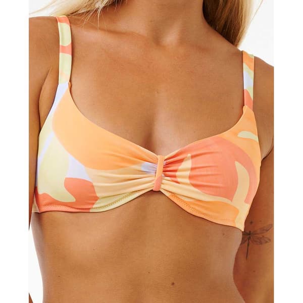 Rip Curl High Tide D-dd Crop Bikinitop Orange S Kvinde