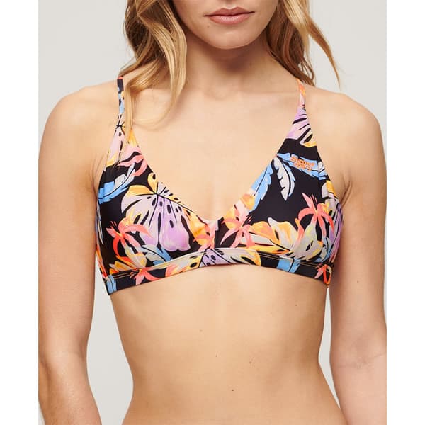 Superdry Cross Backtriangle Bikinitop Flerfarvet L Kvinde