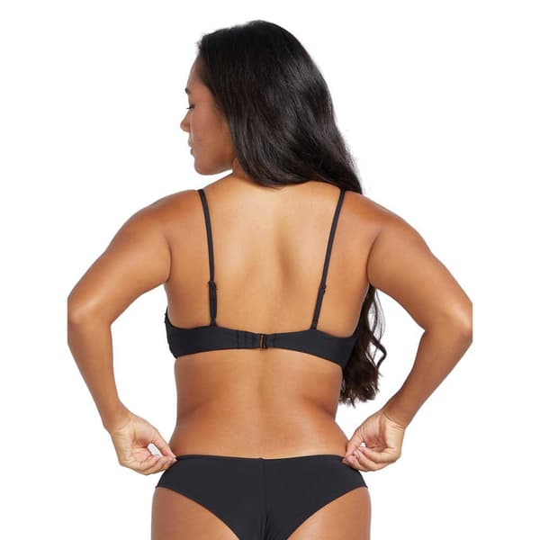 Volcom Simply Seamless Bikinitop Sort M Kvinde