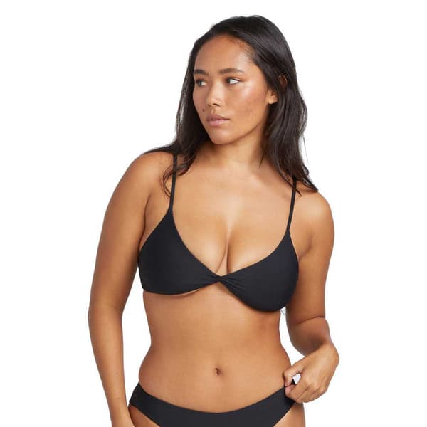 Volcom Simply Seamless Bikinitop Sort M Kvinde