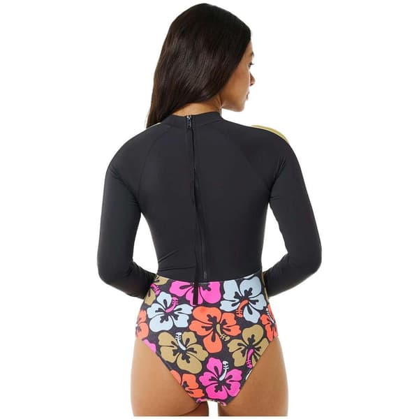 Rip Curl Hibiscus Heat Plice Baddräkt Svart M Kvinna