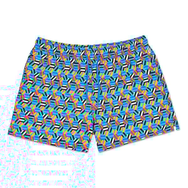 Happy Socks Hexagon Uimapuku Boxer Monivärinen M Poika