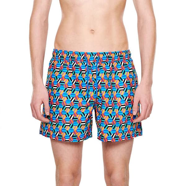 Happy Socks Hexagon Uimapuku Boxer Monivärinen M Poika