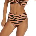 Miniatyrbillede 7 af 7: Volcom Keep Up Bikinitrusser Brun,Sort M Kvinde