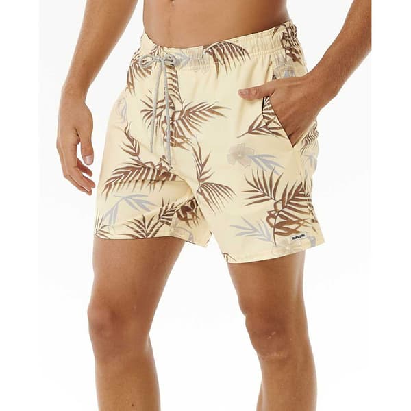 Rip Curl Surf Revival Floral Volley Uimahousut Keltainen L Mies