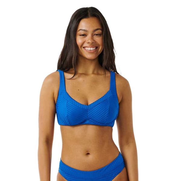 Rip Curl Premium Surf E Cup Bikinitop Blå M Kvinde