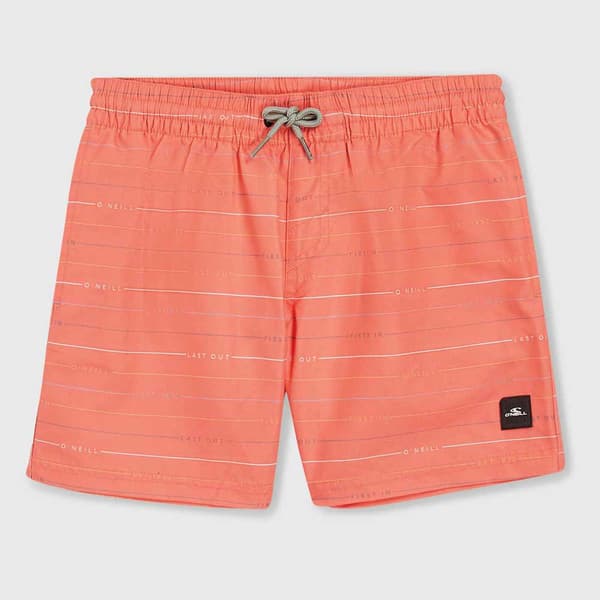 O´neill Mix&match Cali First 13´´ Badebukser Orange 9-10 Years Dreng