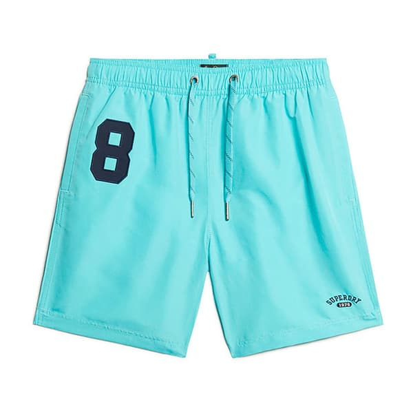 Superdry Vintage 17´´ Badebukser Blå S Mand