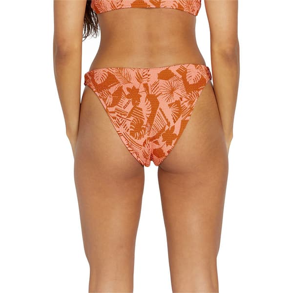 Volcom Blocked Out Bikinitrusser Orange,Rosa S Kvinde