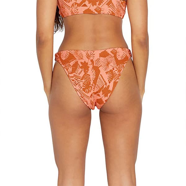 Volcom Blocked Out Bikinitrusser Orange,Rosa S Kvinde