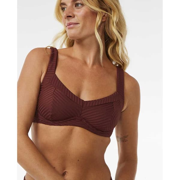 Rip Curl Premium Surf E Cup Bikinitop Brun M Kvinde