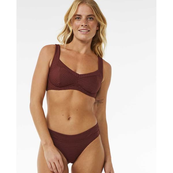 Rip Curl Premium Surf E Cup Bikinitop Brun M Kvinde