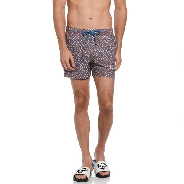 Original Penguin Box Recycled Polyester Stretch Floral Badeshorts Boxer Flerfarvet M Mand