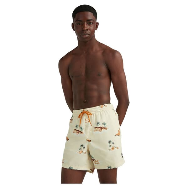 O´neill Cali Print 15´´ Uimahousut Beige 2XL Mies