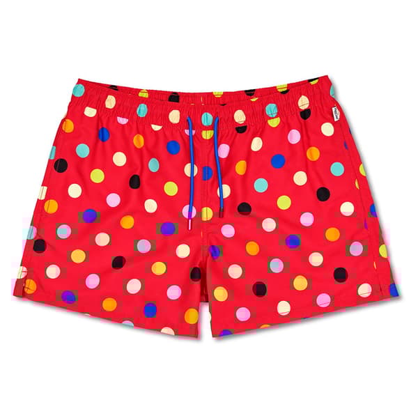 Happy Socks Hs651-m Big Dot Badeshorts Boxer Flerfarvet M Dreng