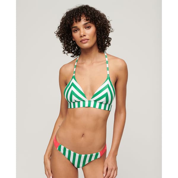 Superdry Cheeky Bikinitrusser Grøn L Kvinde