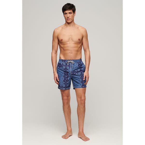 Superdry Vintage Ripstop 17´´ Badbyxor Blå XL Man