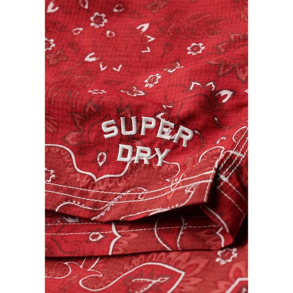 Superdry Vintage Ripstop 17´´ Badebukser Rød L Mand