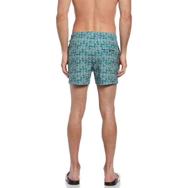 Original Penguin Recycled Polyester Stretch Aop Geo Badbyxor Boxer Flerfärgad S Man