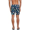 Miniatyrbillede 2 af 2: Original Penguin Volley Recycled Aop Tumble Pete Badeshorts Blå L Mand