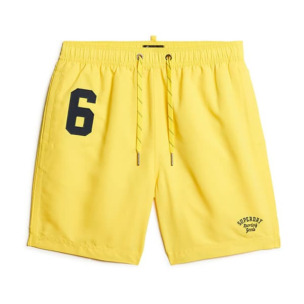 Superdry Vintage 17´´ Badebukser Gul S Mand
