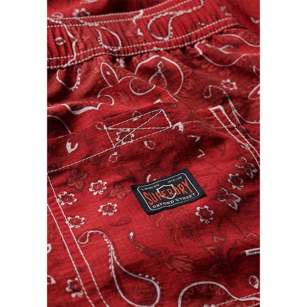 Superdry Vintage Ripstop 17´´ Badebukser Rød XL Mand