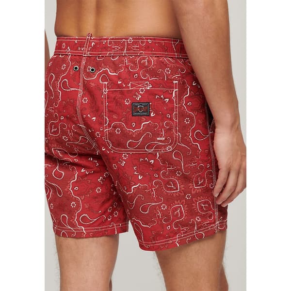 Superdry Vintage Ripstop 17´´ Badbyxor Röd XL Man