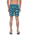 Miniatyrbild 2 av 3: Original Penguin Recycled Polyester Aop Wavy Badbyxor Boxer Flerfärgad L Man