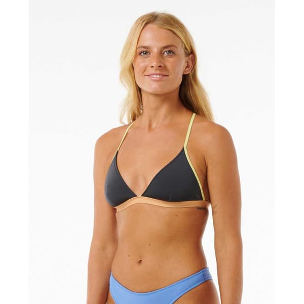 Rip Curl Mirage Neo Triangle Bikinitop Blå,Grå 2XS Kvinde