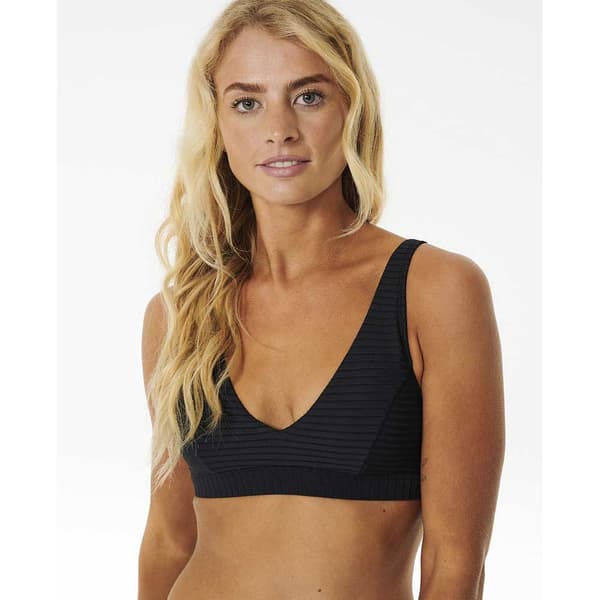 Rip Curl Premium Surf D-dd Deep V Bikinitop Sort XS Kvinde