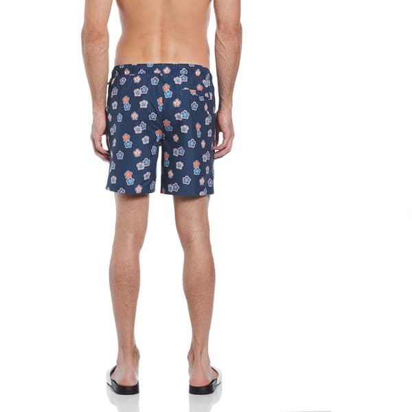 Original Penguin Recycled Polyester Hibiscus Uimapuku Boxer Monivärinen S Mies