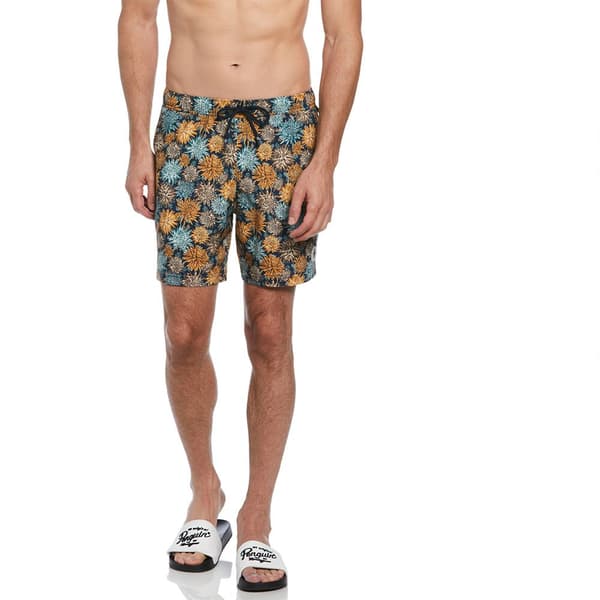 Original Penguin Recycled Polyester Stretch Aop Floral Uimapuku Boxer Monivärinen XL Mies