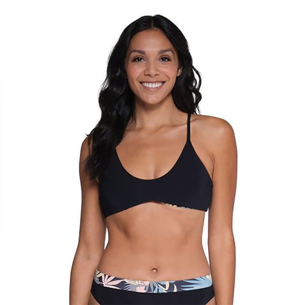Salty Crew Tandem Reversible Bikinitopp Svart XL Kvinna