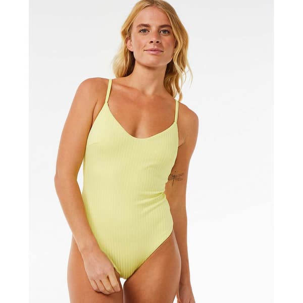 Rip Curl Premium Cheeky Baddräkt Gul 2XS Kvinna